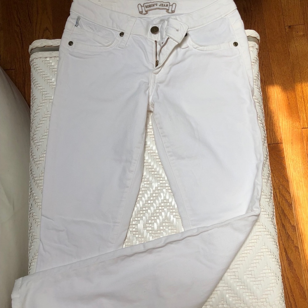 Robin’s Jean White Skinny Jeans
